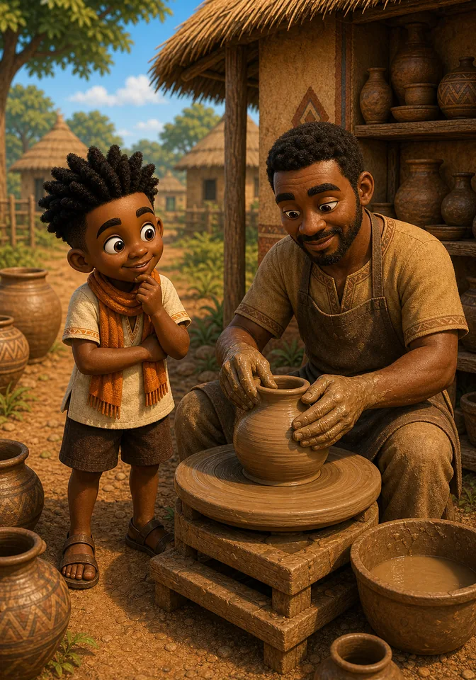 Anansi and the Clay Pot