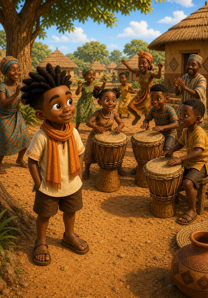 Anansi and the Echoing Drum