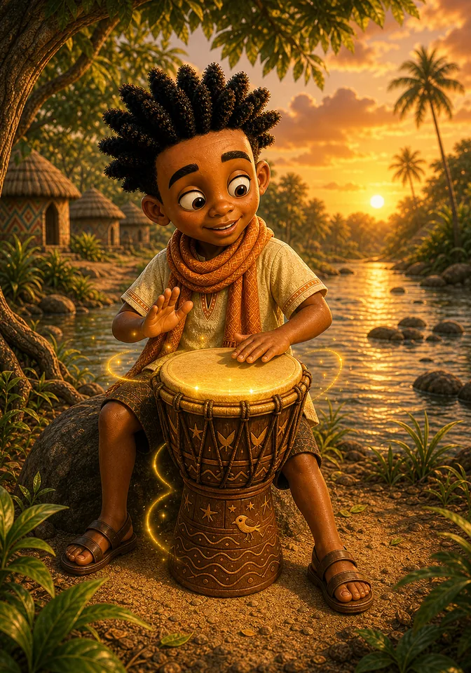 Anansi and the Enchanted Drum