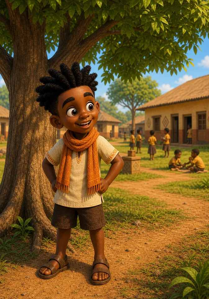 Anansi and the Friendly Dog