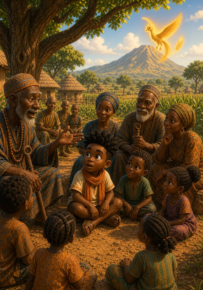 Anansi and the Golden Feather