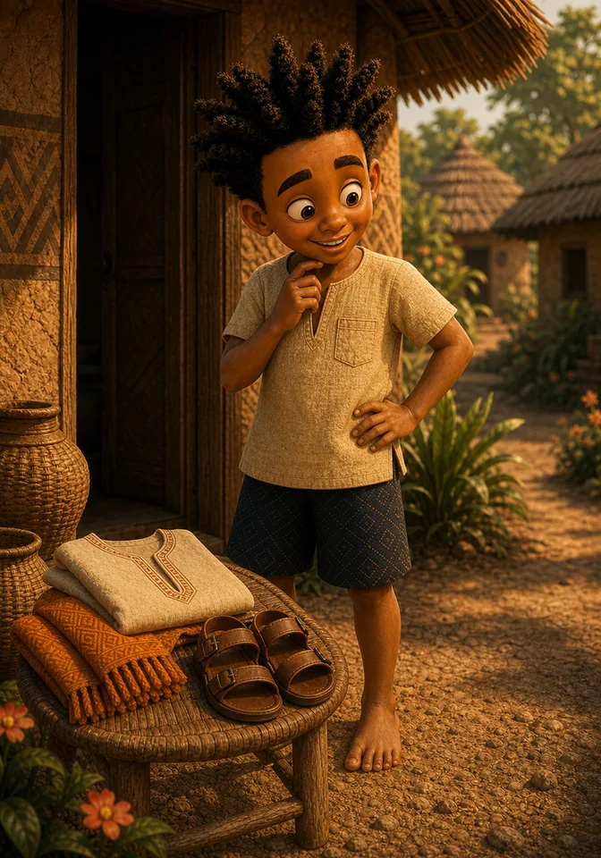 Anansi and the Lost Sandal