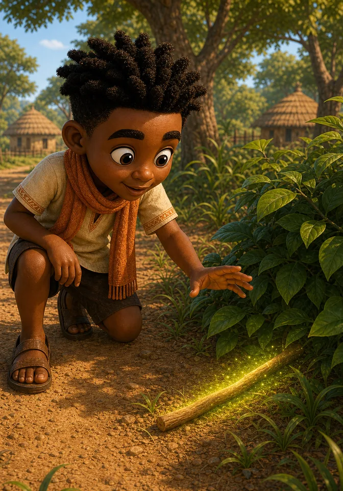 Anansi and the Magic Stick