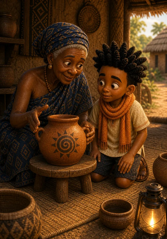 Anansi and the Pot of Wisdom