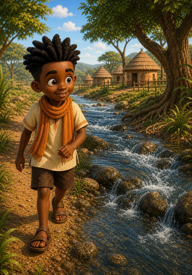 Anansi and the River’s Song