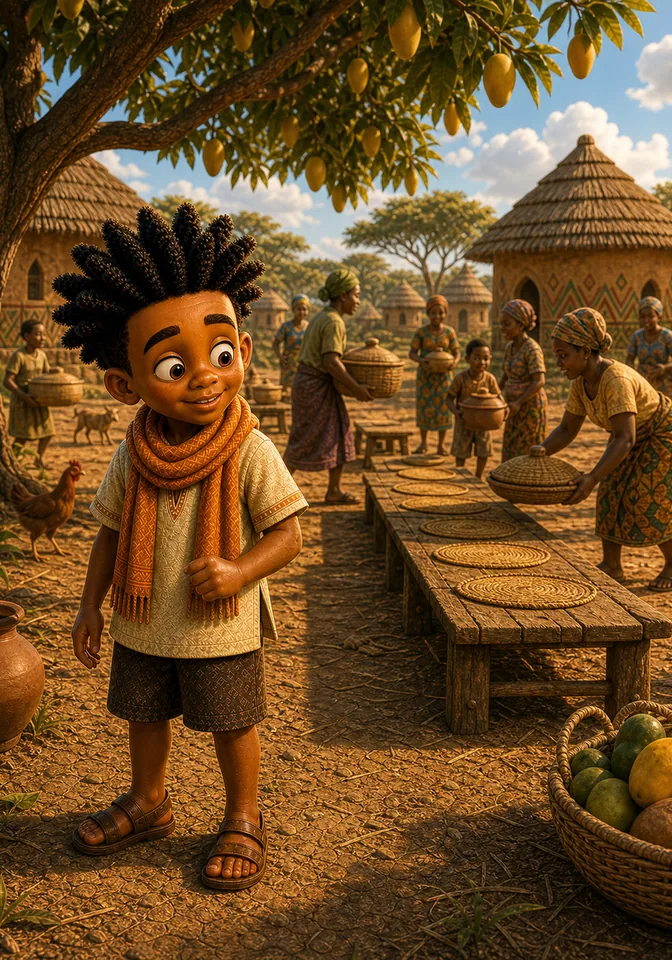 Anansi and the Shared Feast