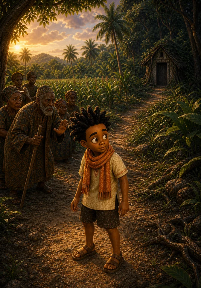 Anansi and the Silent Door