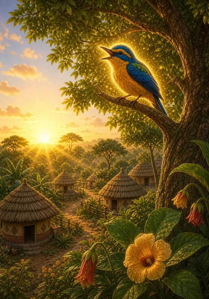 Anansi and the Silent Songbird