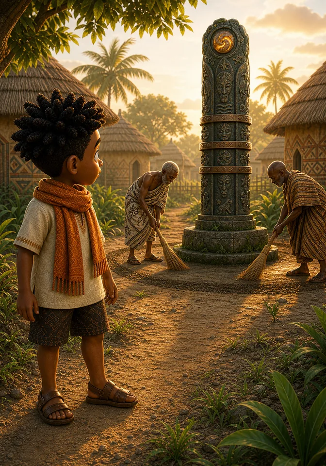 Anansi and the Time-Twisting Totem