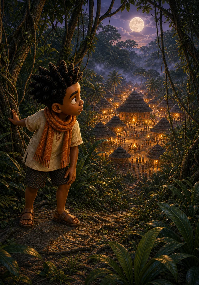 Anansi and the Vanishing Village