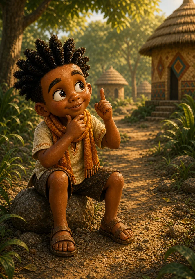 Kweku sits alone and decides that he should keep all wisdom himself.